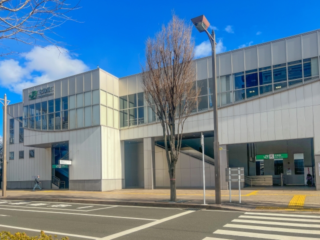 名取駅の外観写真